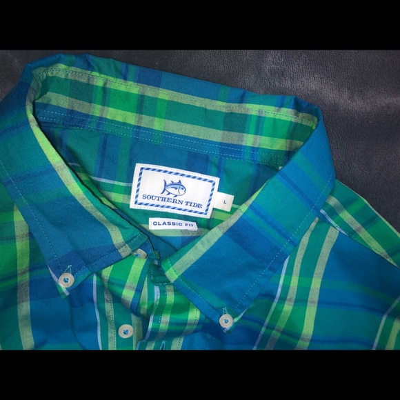 Men’s Southern Tide button down L LS Shirt - Picture 2 of 4